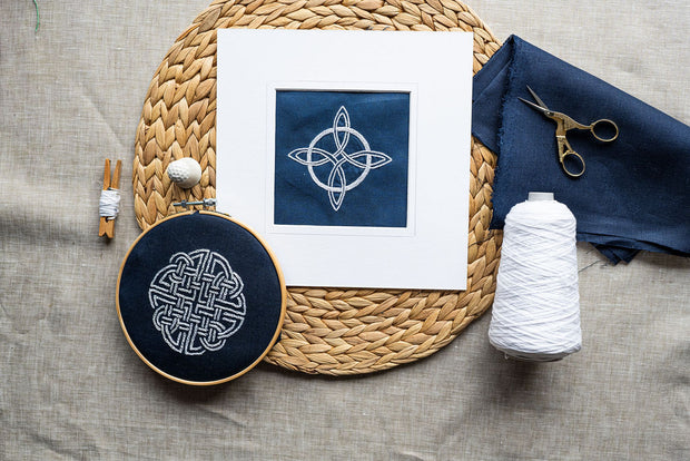 Celtic Dara Knot Embroidery Kit