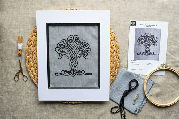 Celtic Tree Of Life Embroidery Kit