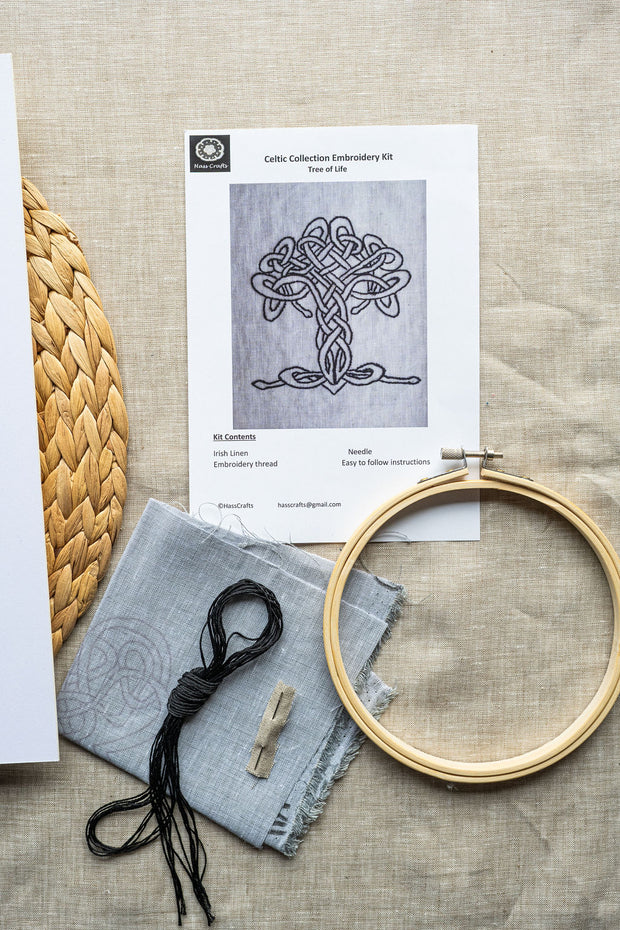 Celtic Tree Of Life Embroidery Kit