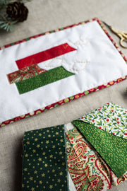 Christmas Mini Quilt - Christmas Candles