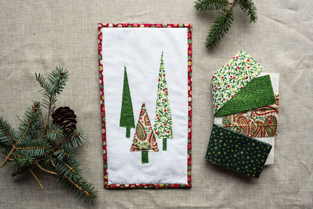 Christmas Mini Quilt - Christmas Tree