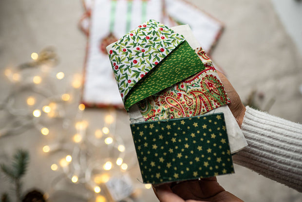 Christmas Mini Quilt - Christmas Candles