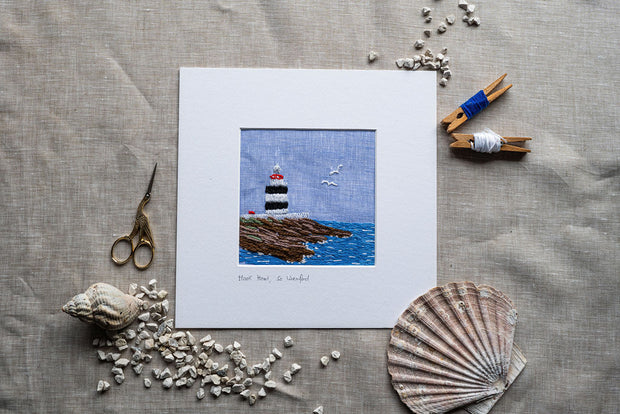 Hookhead Lighthouse Embroidery Kit