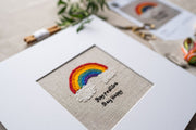 Rainbow Embroidery Kit