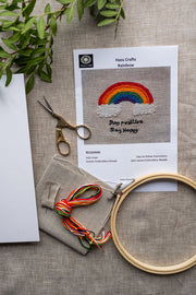 Rainbow Embroidery Kit