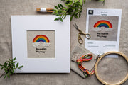 Rainbow Embroidery Kit