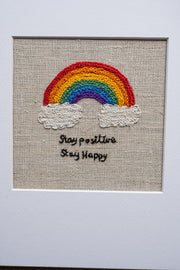 Rainbow Embroidery Kit