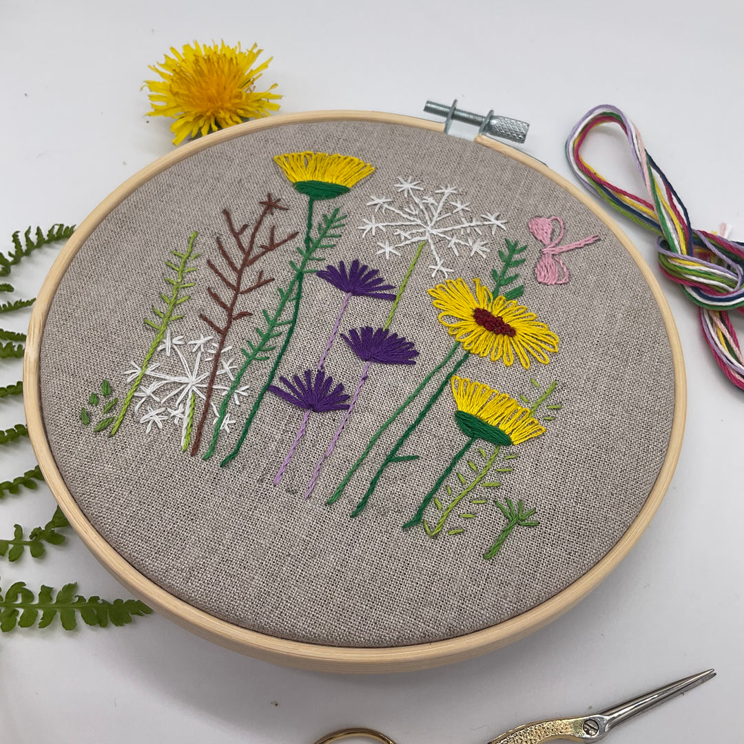 Wild Flower Summer Embroidery Kit – Hass Crafts