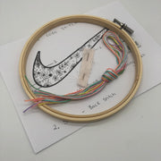Shades Of Rainbow Logo Embroidery Kit With 6" Hoop